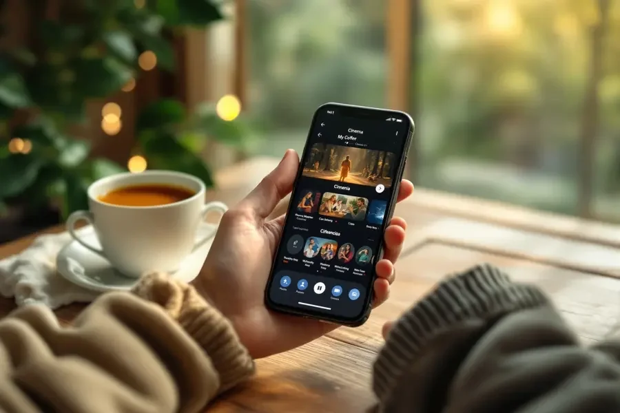 丫丫影视 APP 观影场景